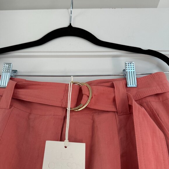 NWT Ulla Johnson Kori Pants Wide Leg High Waist Center Pleat Size 6 in Dahlia - Picture 7 of 10